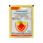 Imidacloprid 10% wettable powder insecticide for systemic pest control in agricultural crops.