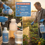 Boosts fruit development, size, and quality with fast-absorbing liquid zinc fertilizer.