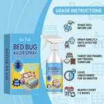 Spraying insecticide on a mattress to effectively kill bedbugs and prevent reinfestation.