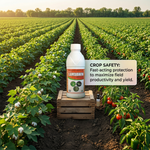 Fast-acting contact insecticide designed to control chewing and sucking pests in crops with rapid knockdown action