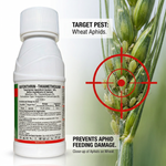 Provides extended aphid control, reducing the need for frequent reapplications and ensuring consistent protection for wheat crops.