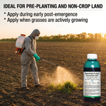 Glyphosate Ammonium ensures long-lasting weed control, helping to maintain clean areas and support crop health.