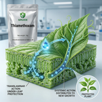 Thiamethoxam provides effective pest control at low application rates, reducing the need for excessive pesticide use.
