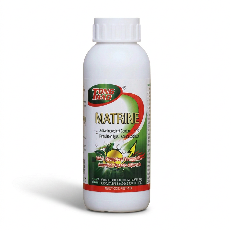 percent matrine bioinsecticide for controlling aphids whiteflies and cicadas on crops and plants