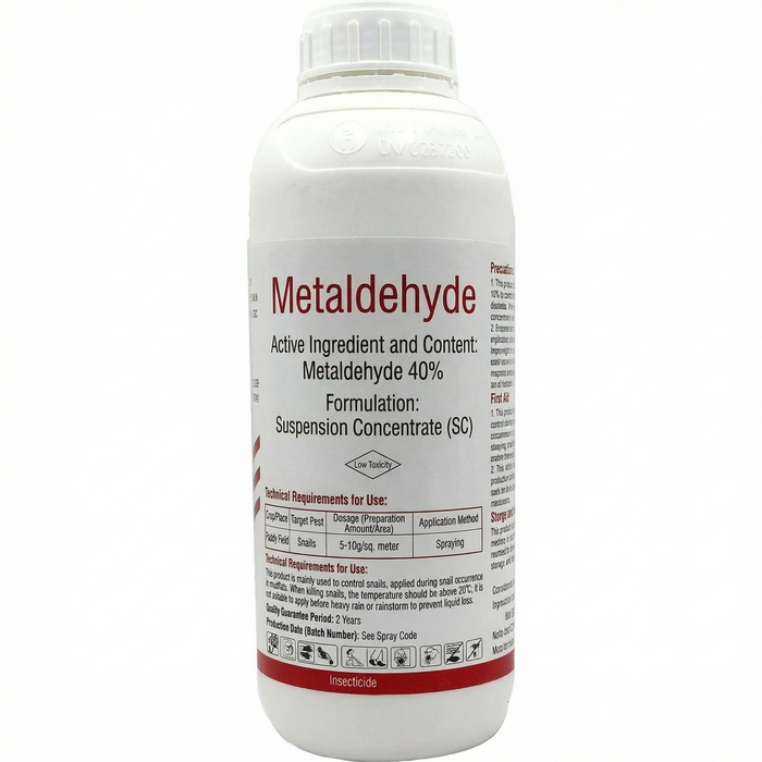 40% Metaldehyde Molluscicide solution for controlling snails and slugs in agricultural crops