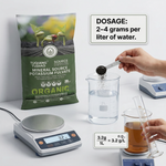 500g pack of Mineral Potassium Fertilizer with Fulvic Acid, designed to strengthen roots and promote seedling growth.