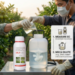 Suitable for citrus fruits, fruit trees, and vegetables like tomatoes, chili, and brinjal, offering comprehensive pest control.