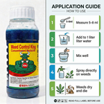 Glufosinate ammonium salt herbicide controlling a wide range of weeds in agricultural land.