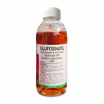 Glufosinate 10% aqueous solution offering powerful non-selective post-emergence weed control for farms and gardens.