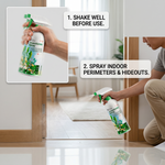 Non-toxic and plant-friendly insecticide spray safe for humans, pets, and beneficial insects, perfect for households with children and animals.