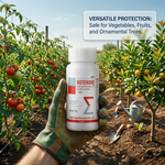 Natural insecticide derived from Peganum harmala, offering broad-spectrum protection against pests like aphids, thrips, and caterpillars