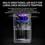 small portable mosquito killer lamp suitable for travel and home