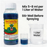 Glufosinate ammonium herbicide designed to eliminate weeds and maintain clean orchard conditions.
