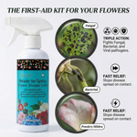 Safe for both indoor and outdoor plants, this solution enhances flower health and resilience against common diseases