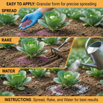 Carbaryl Granules are safe for plants while effectively controlling soil pests like armyworms, termites, and other harmful insects