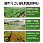 Effective saline soil treatment product reduces salt stress and improves plant growth in agricultural fields
