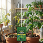 Demonstrating the foliar feeding method with Seaweed Amino Acid Fertilizer for efficient nutrient absorption through leaves.