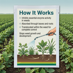 Ethoxysulfuron 10% EC herbicide offering precise control of broadleaf weeds during the post-emergence stage.