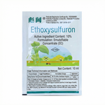 Effective post-emergence herbicide with Ethoxysulfuron 10% EC, targeting broadleaf weeds without harming crops.