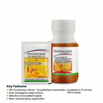 Emulsifiable concentrate of Flumiclorac-Pentyl 10% EC, offering effective post-emergence weed management in crops.