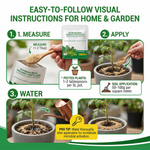 Slow-release organic fertilizer providing a steady supply of nitrogen, phosphorus, and potassium, ideal for sustainable farming practices.