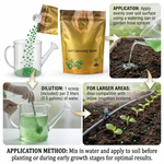 Promotes root growth and plant resilience by improving soil conditions and boosting microbial activity in saline-alkali soils