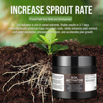 Soil conditioner for flower plants enhances nutrient absorption and supports vibrant blooms