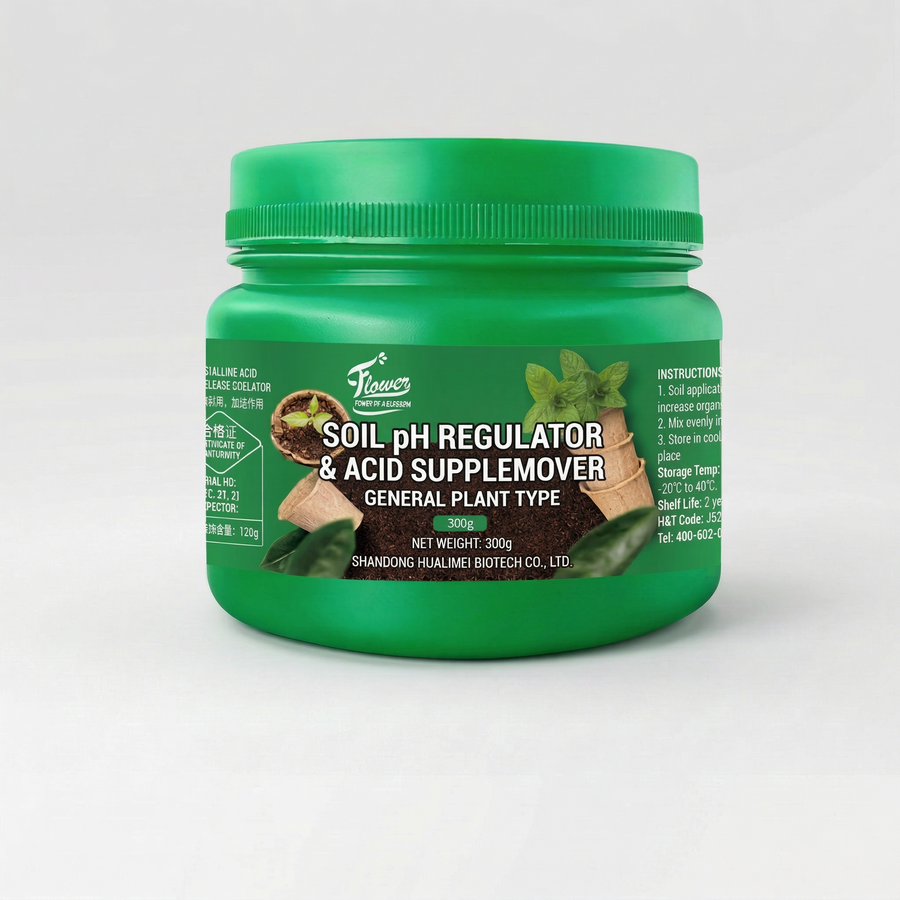 Soil pH Regulator designed to lower soil pH and create ideal acidic conditions for acid-loving plants like blueberries and azaleas.