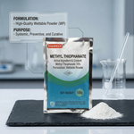 Thiophanate-Methyl is absorbed by plants and provides internal protection, offering long-lasting defense against fungal diseases.