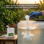 Acetamiprid acts systemically, while Pyridaben provides contact action, offering immediate control and lasting protection against pests.