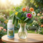 Dual formulation of Acetamiprid acts systemically and through contact to ensure complete pest elimination and protection.