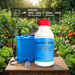 Penetrates leaf surfaces to protect both sides, ensuring effective control of hidden pests and mites.