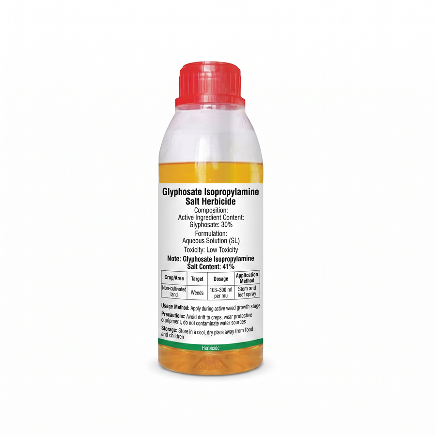 Glyphosate Isopropylamine Salt 41% offers reliable control of a wide range of weeds in agricultural and non-crop areas.