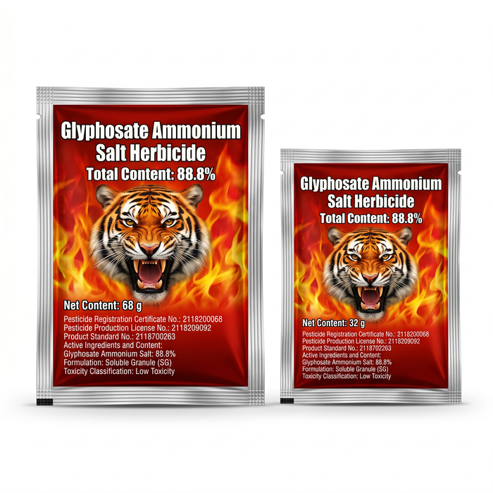 Glyphosate Salt 88.8% provides powerful systemic action to eliminate weeds from leaves to roots.