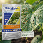 Thiamethoxam 25% WDG comes in water-dispersible granules, ensuring easy mixing and uniform application for precise pest control.