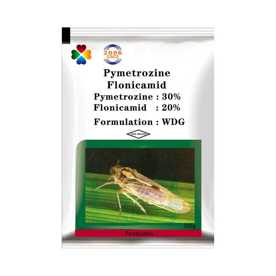Foliar spray insecticide with Flonicamid and Pymetrozine for crop pest control