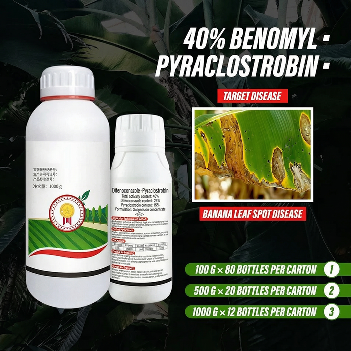 Difenoconazole 25% + Pyraclostrobin 15% Fungicide SC – 40% Broad Spectrum Crop Disease Management Solution