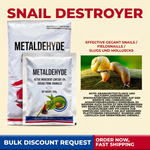Metalaldehyde 6% Granules – Snail and Slug Control Bait | Agricultural Molluscicide | 500g