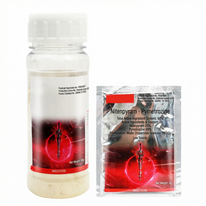 Pymetrozine 60% + Dinotefuran 20% WDG Insecticide – Broad Spectrum Crop Pest Management Solution