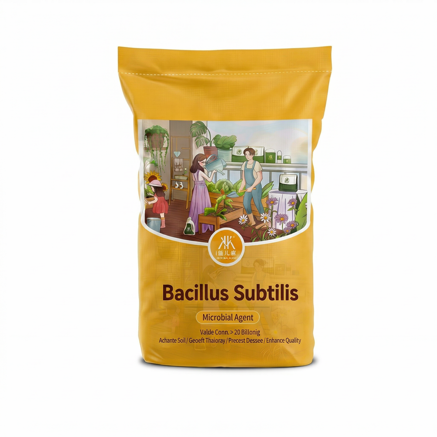 Bacillus Subtilis Microbial Biofertilizer for Soil Health Improvement and Plant Growth