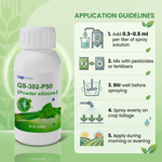 Organosilicone Trisiloxane Adjuvant Surfactant for Improved Spray Coverage and Wetting