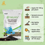 Slow Release Microbial Biofertilizer with High Organic Matter for Mango and Citrus Tree Growth and Soil Health