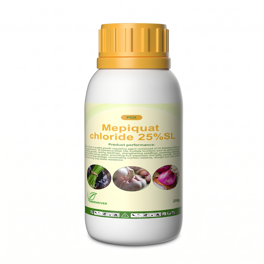 Mepiquat Chloride Plant Growth Regulator (PGR) for Crop Growth Control and Yield Improvement