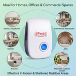 Ultrasonic Pest Repeller Plug-In for Mouse, Rat, and Insect Control