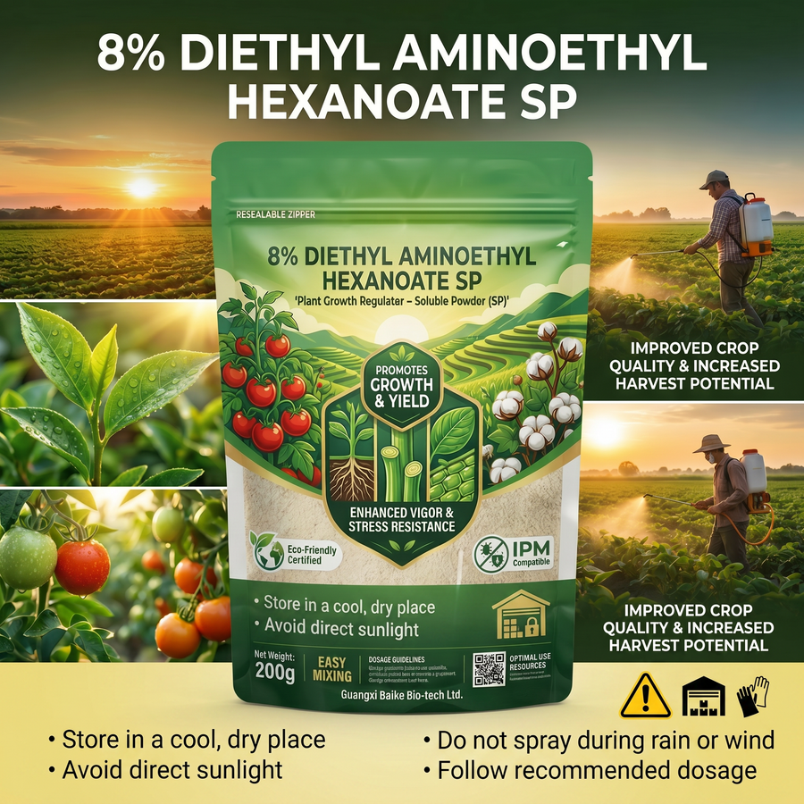 Diethyl Aminoethyl Hexanoate (DA-6) Plant Growth Regulator for Enhanced Plant Growth and Yield