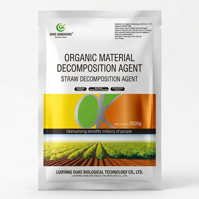 Microbial straw decomposer for rapid composting of crop residue and farm waste