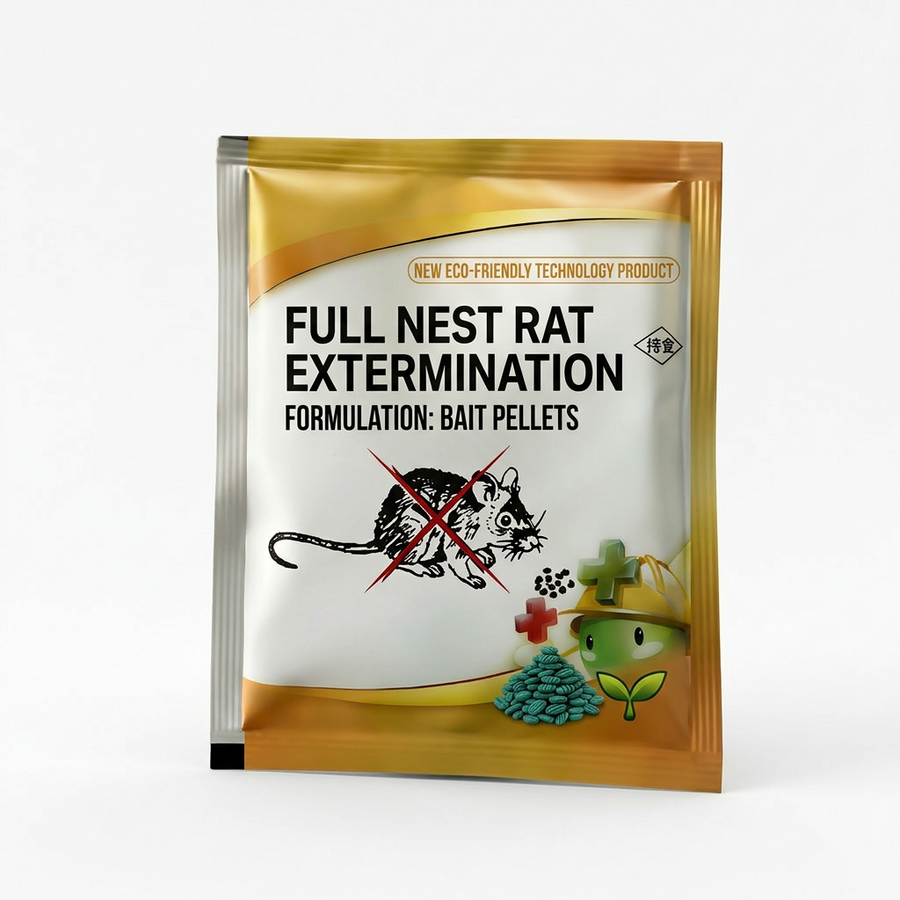 Super strong rat poison rodenticide bait for fast rodent control indoor outdoor