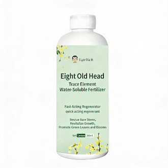 Rooting fertilizer bottle for transplant shock recovery